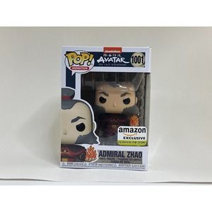 Funko Pop 1001 Avatar the Last Airbender Admiral Zhao Amazon Exclusive Glow